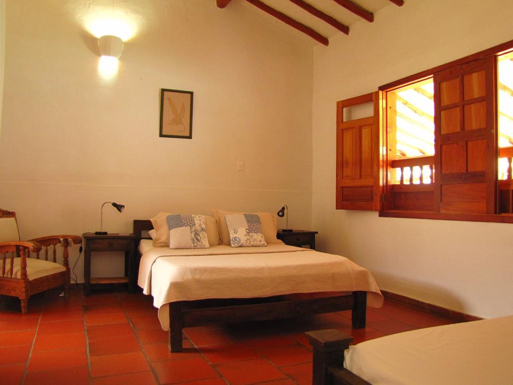 La Casa De Hercilia Boutique Barichara Habitación foto